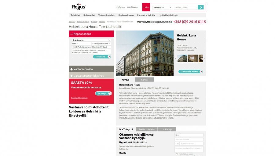 Regus, Helsinki Luna House