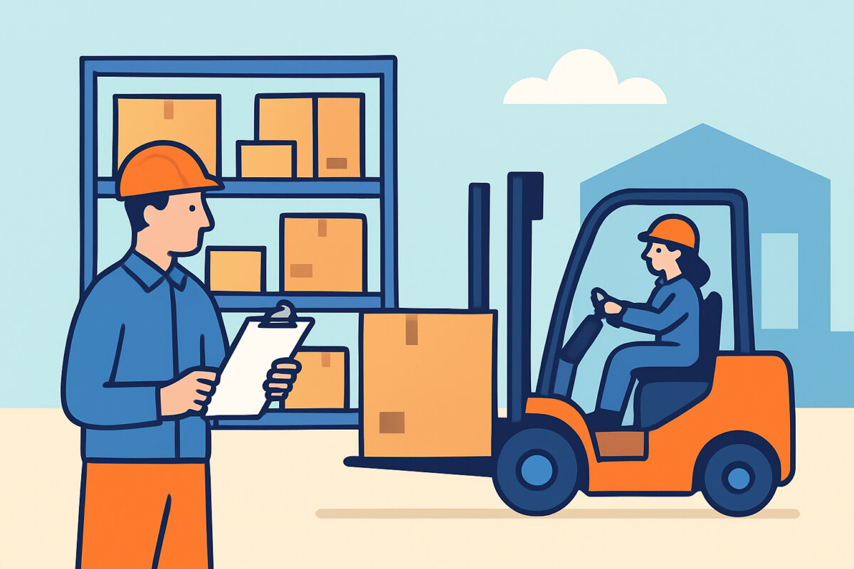 Tuotantotilan valinta – lattian kantavuus korkeus ja logistiikka
